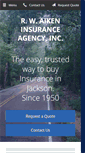Mobile Screenshot of aikeninsure.com